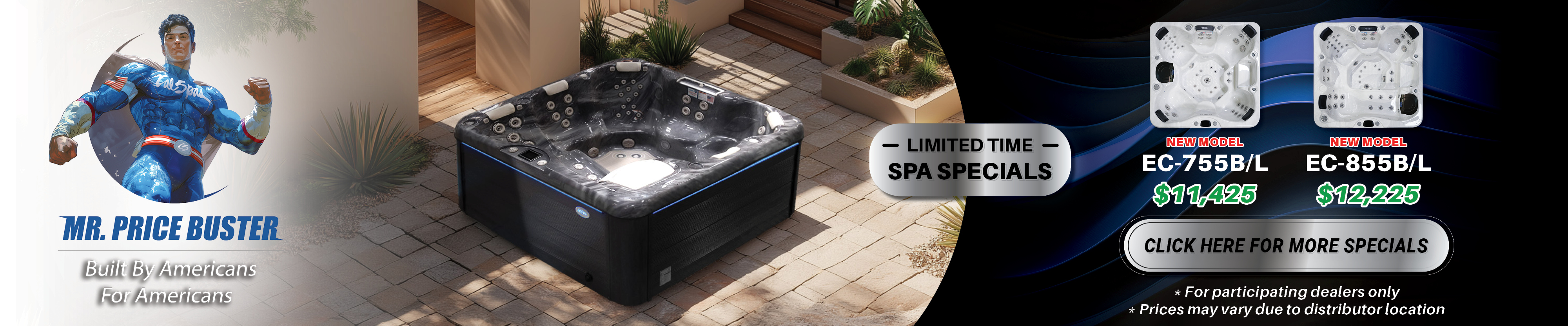Calspas hot tub being used in a family setting - Orland Park