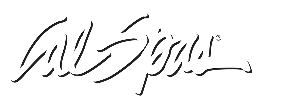 Calspas White logo Orland Park